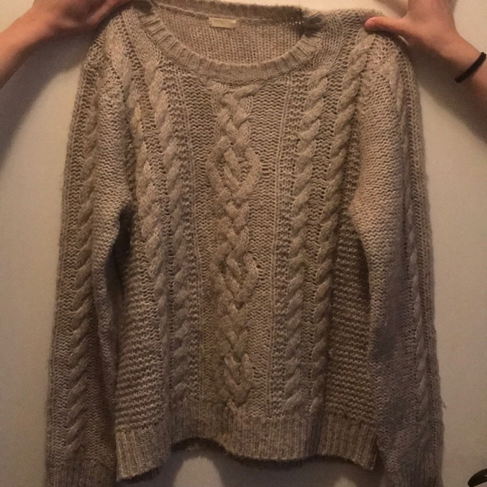 Oysho grey medium sweater